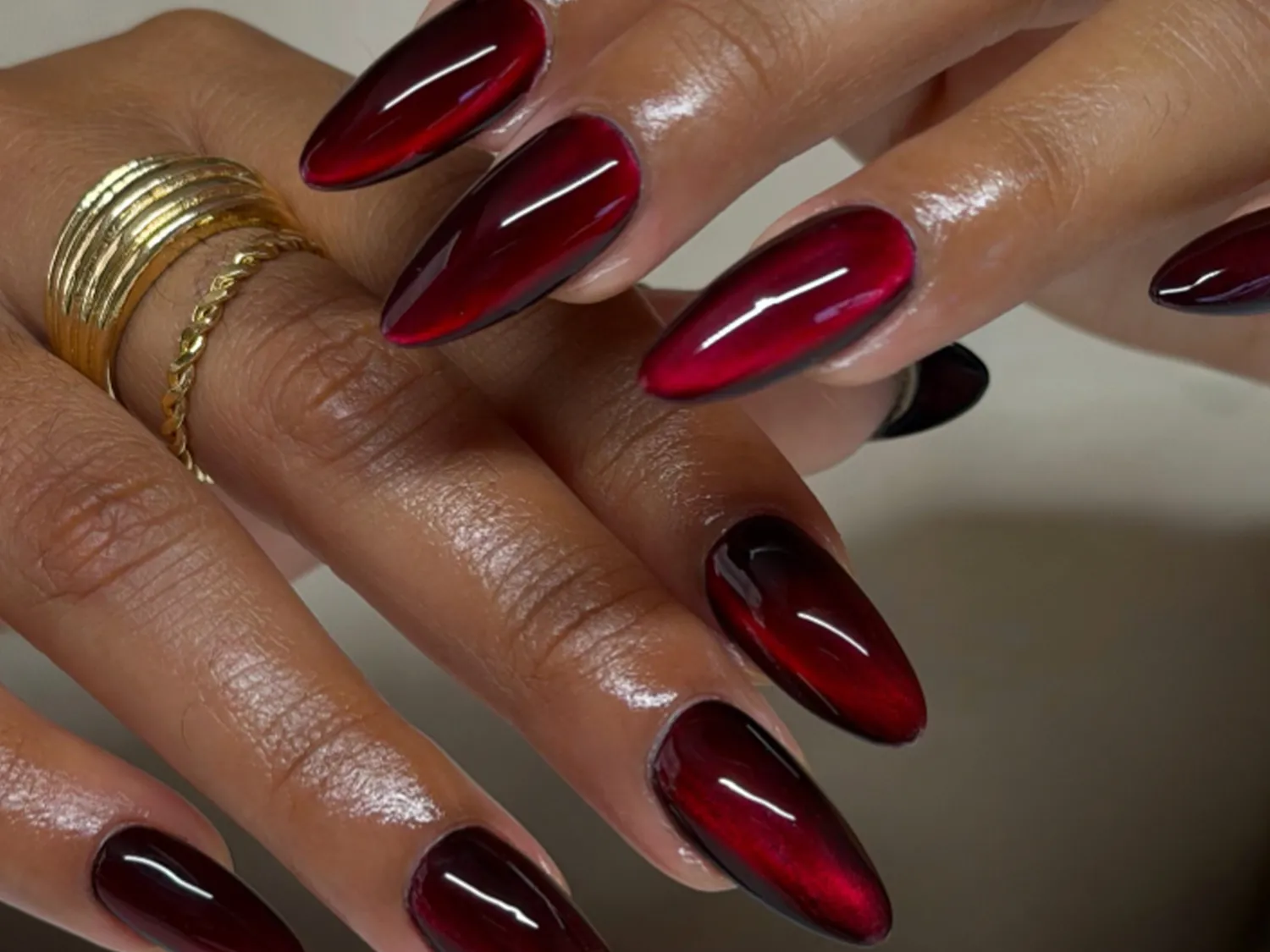 5 Holiday-Ready Nail Colors for December, From Burgundy Jelly to Forest Green