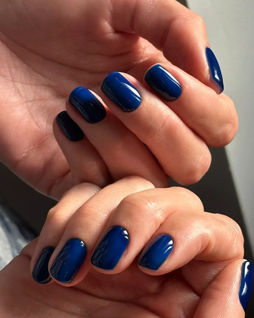 Capricorn Nails Blue Topaz