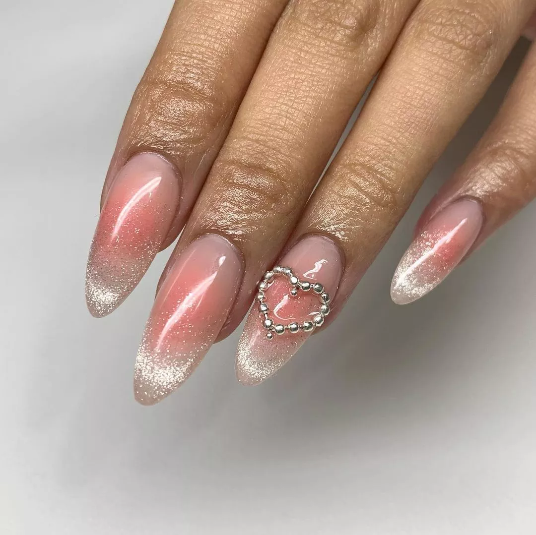 Glitter-Dipped Tips Wicked Manicure Ideas