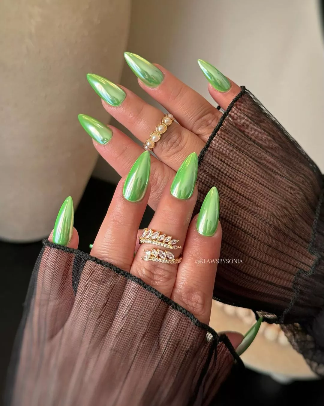 Green Elixir Wicked Manicure Ideas