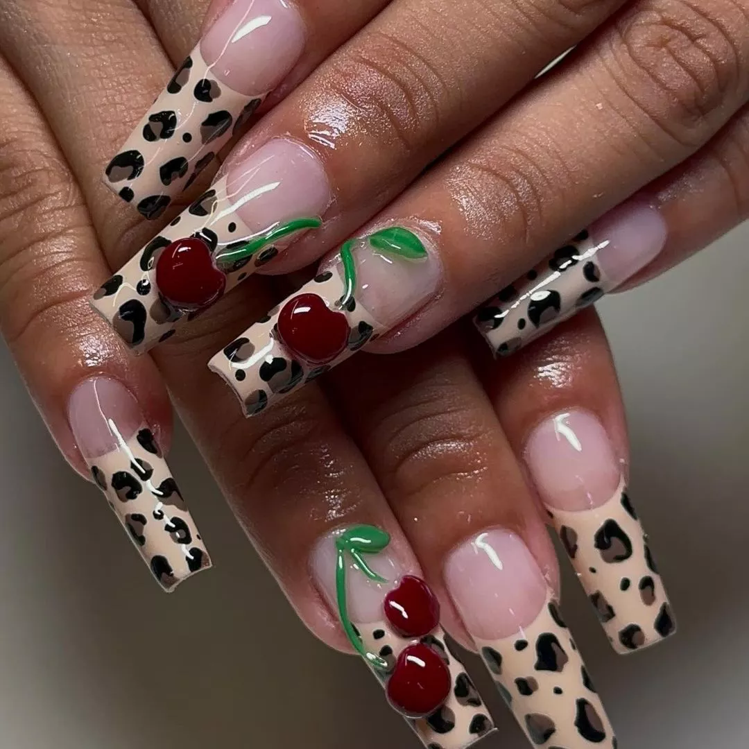 3d Nail Art Cherry Bomb