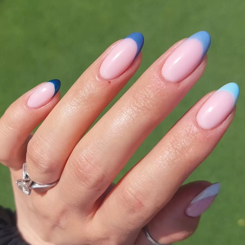 Winter Skittle New Years Eve Nails 