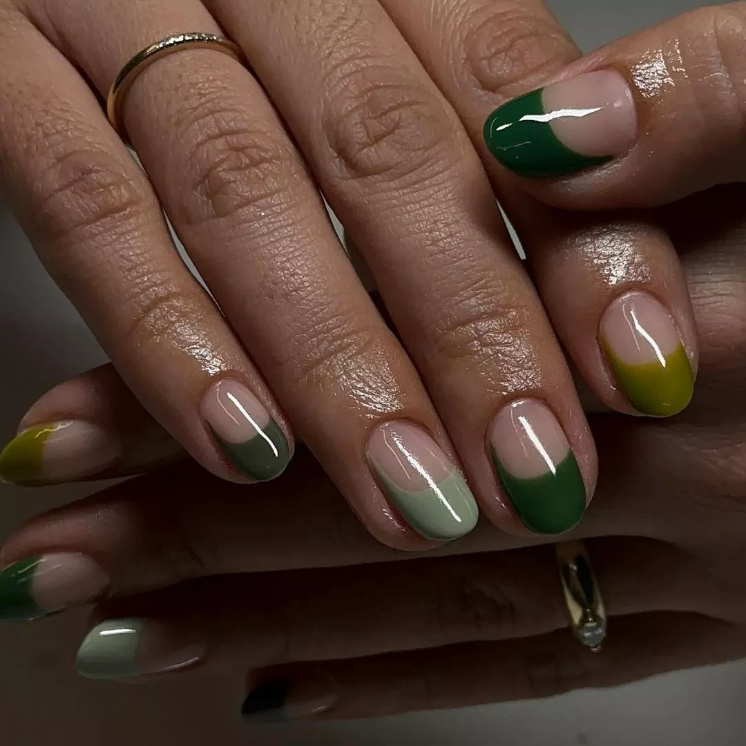 Capricorn Nails Side-Swept French