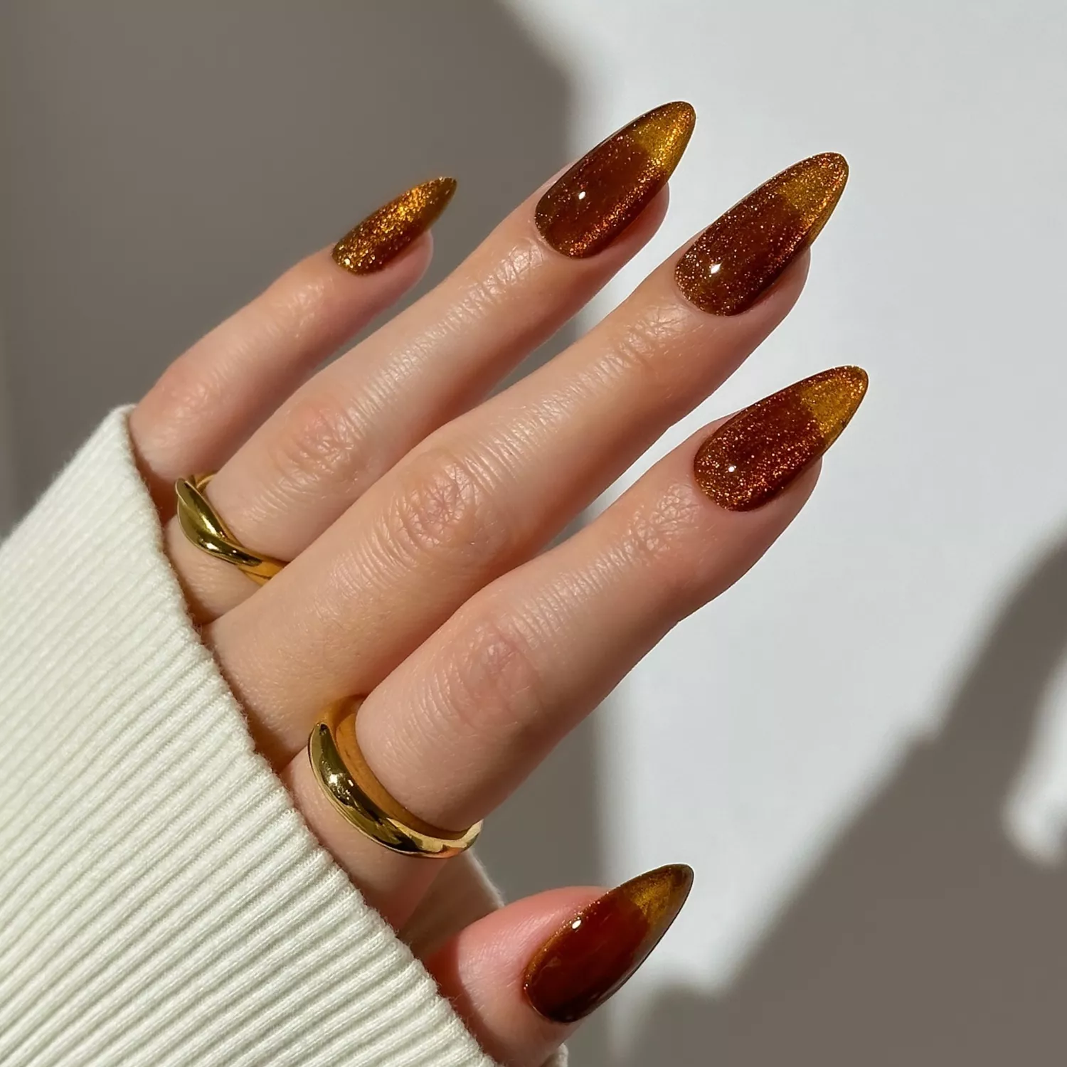 gold nails Gold Velvet