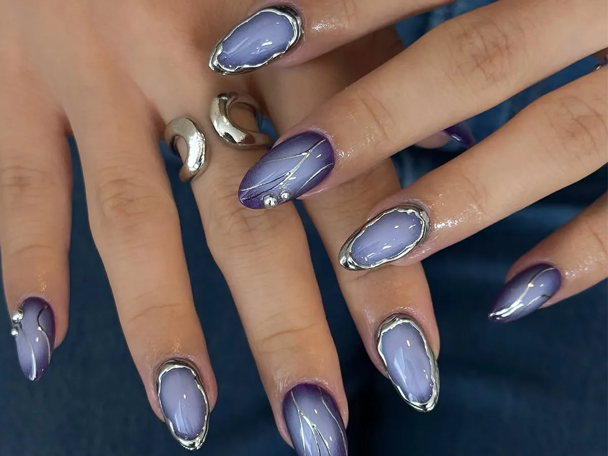 20 Sagittarius Season Manicures to Try, From Lavender French Tips to Monochromaic Auras