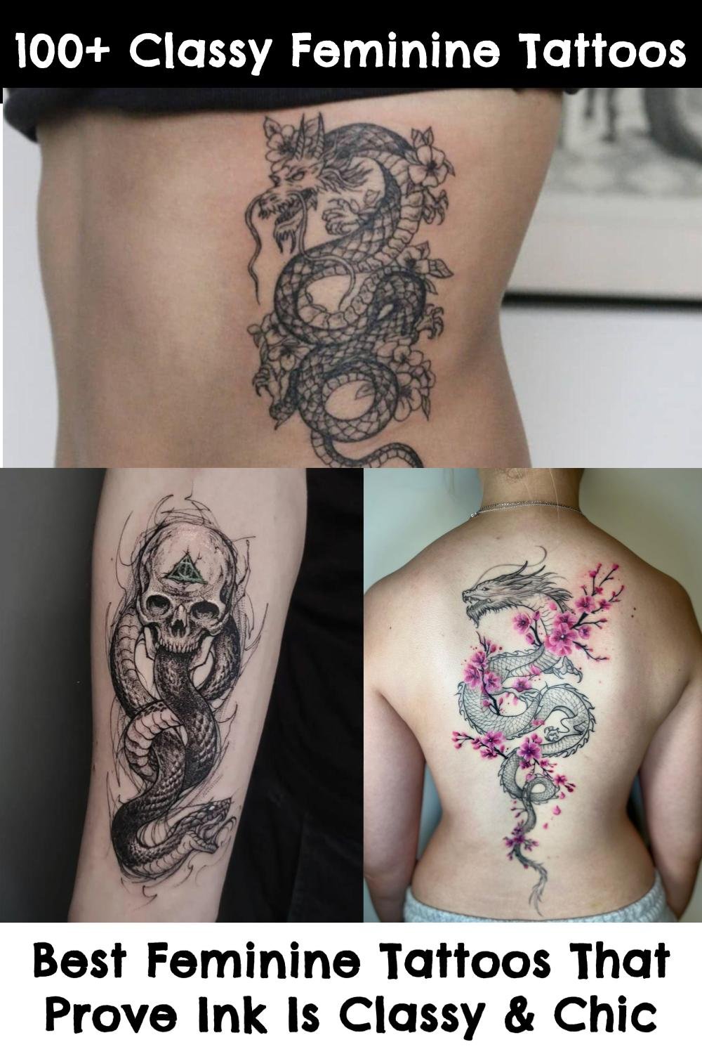 100+ Tattoos for Women – Feminine Designs & Ideas