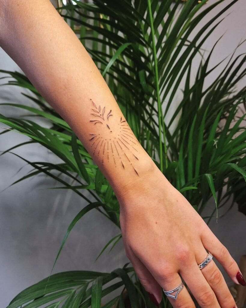 tiny tats with meaning temple trace