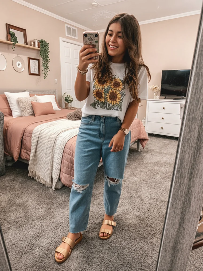 19 Fresh Spring School Outfits for 2026 That Feel Easy, Stylish, and Confident