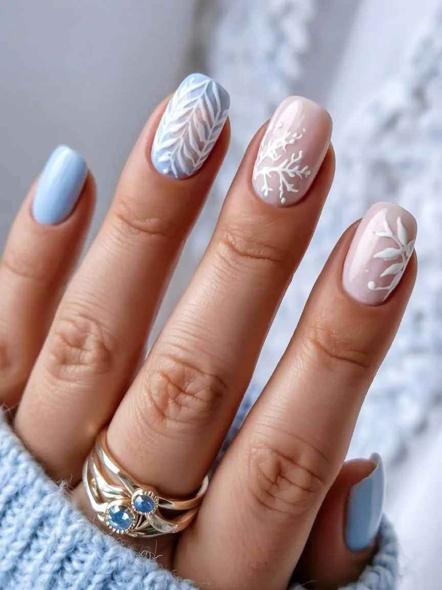 19 Short Winter Nails Ideas and Designs 2025-2026