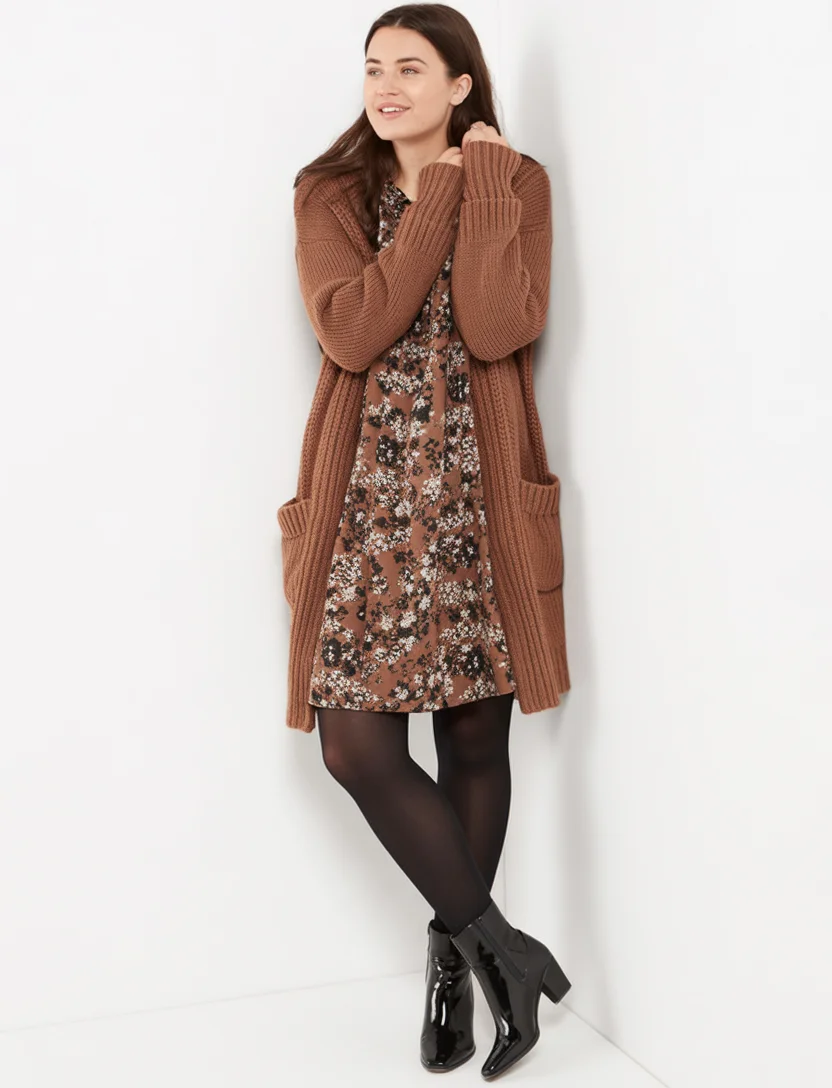 20 Dress With Cardigan 2026 Outfit Ideas For Confident, Stylish Women