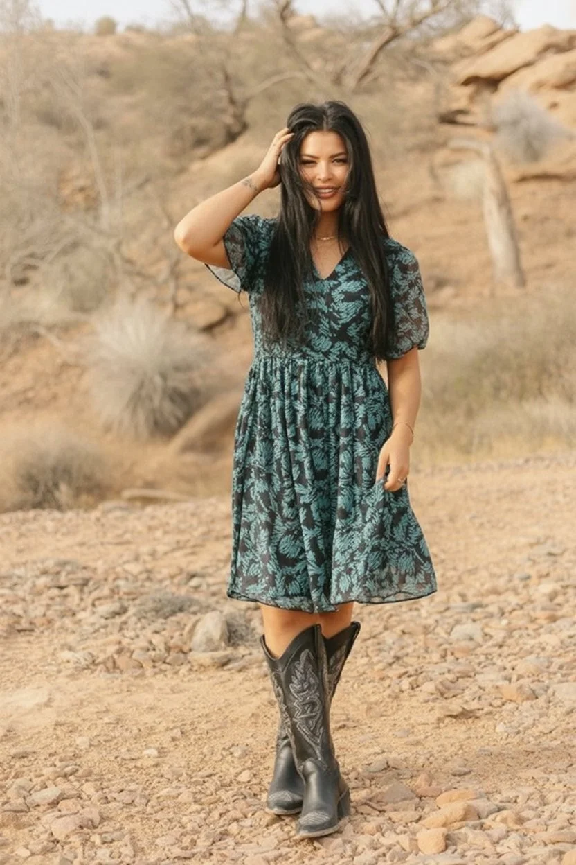 20 Dress With Cowboy Boots 2026 Outfit Ideas to Steal Now