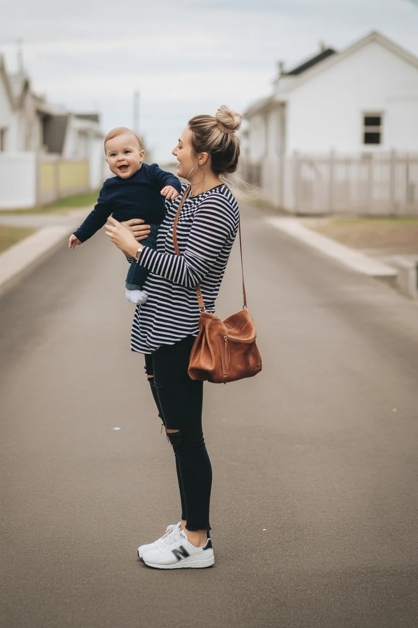 21 Mom Outfits 2026: Casual, Chic Looks for Real Life