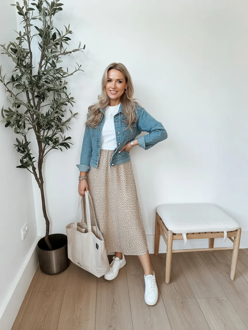 21 Spring Skirt Outfits for 2026 That Feel Fresh, Comfortable, and Totally Wearable
