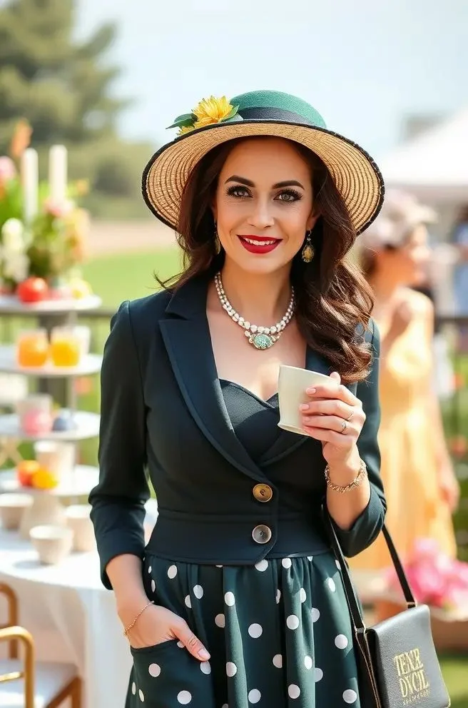 22 High Tea Outfits For Women 2025: Classy, Casual, Elegant, Vintage, Floral, Pink And With Hats