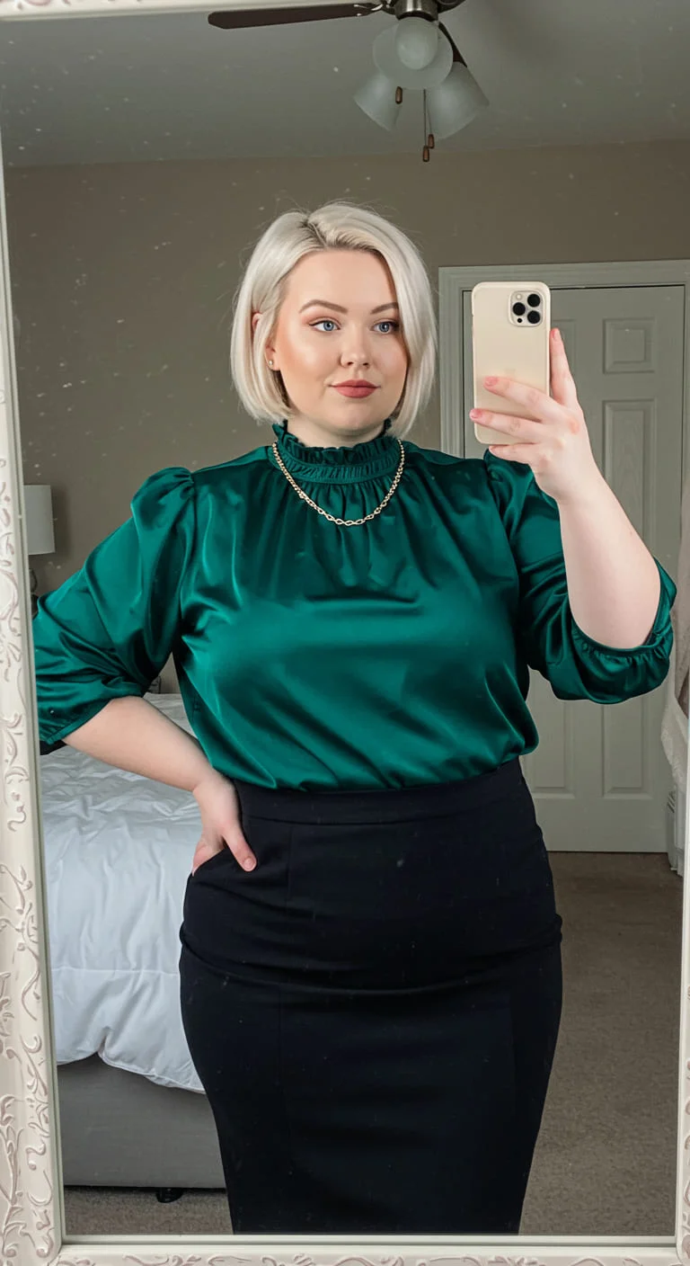 64 Office Outfit Ideas for Plus Size Women