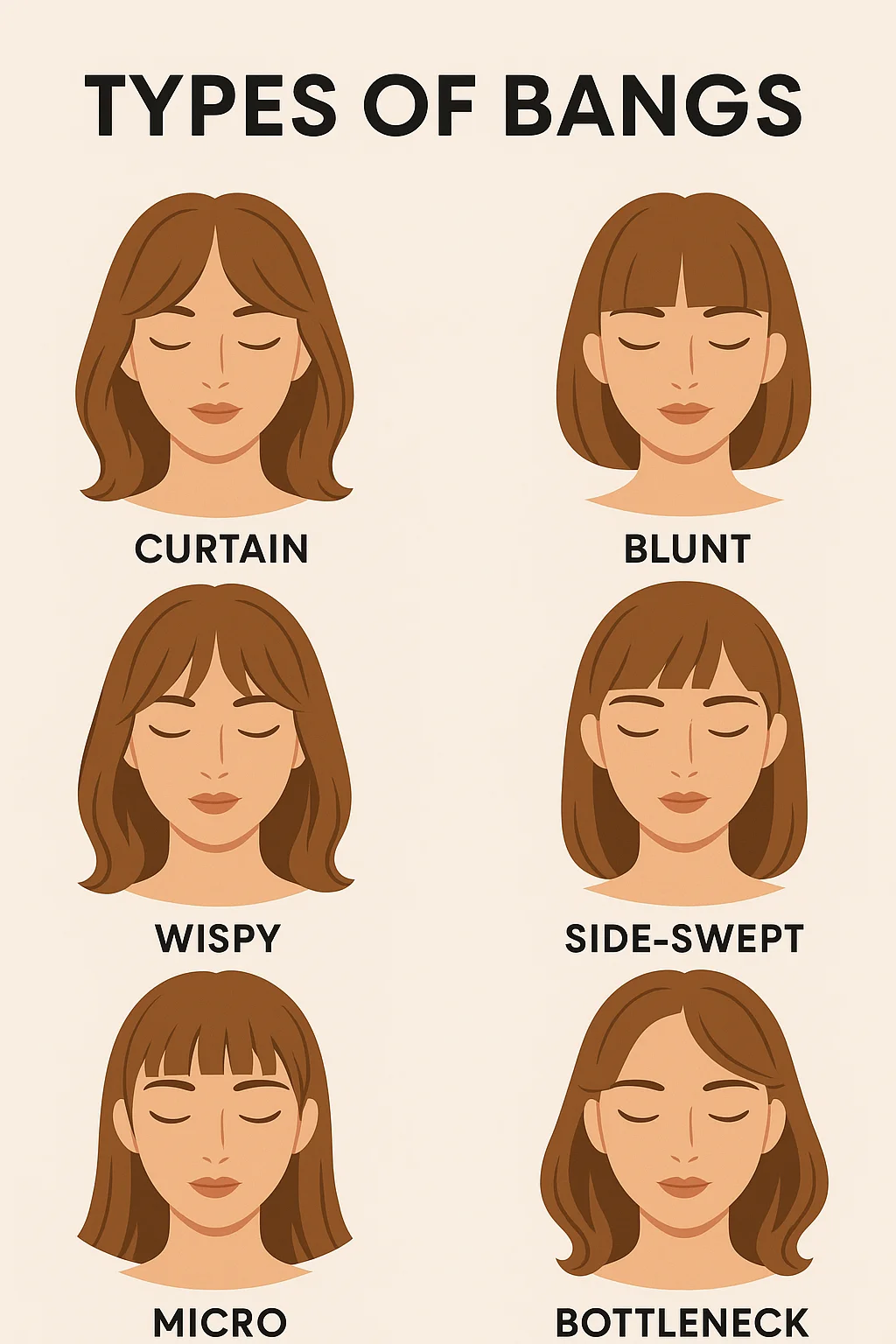 7 Easy Ways to Cut Bangs at Home Like a Pro
