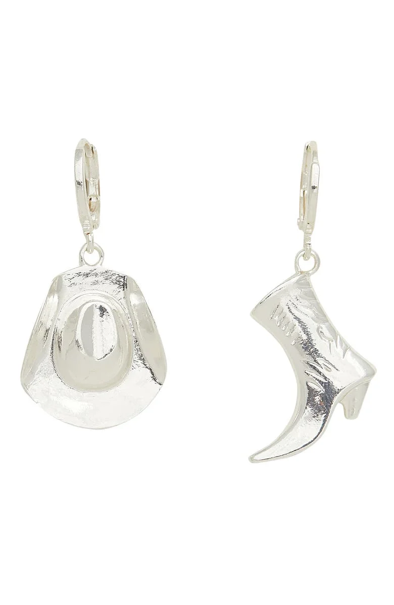 accessory Faye Mismatched Western Drop Earrings Nordstrom $20