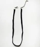 accessory Thin black velvet choker necklace Etsy $6.95