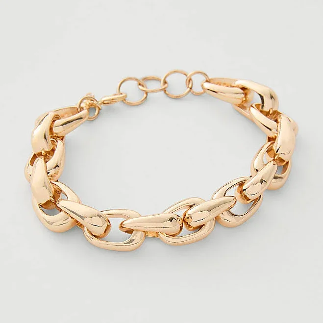 Ann Taylor Women's Oversized Chain Link Bracelet