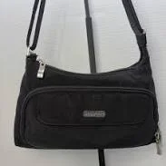 bag Baggallini Black Nylon Small Crossbody Bag With Adjustable Strap Etsy $30
