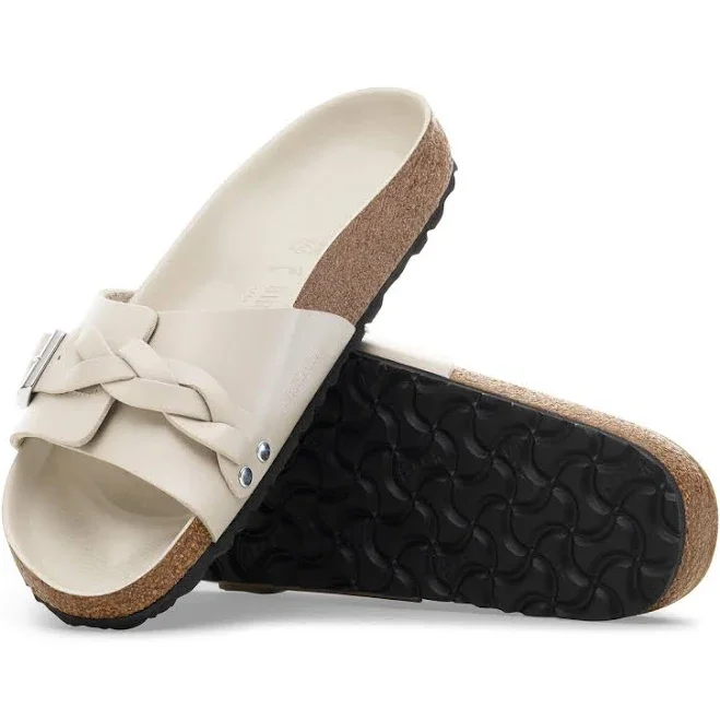 Birkenstock Oita Braided Leather One-Strap Sandals