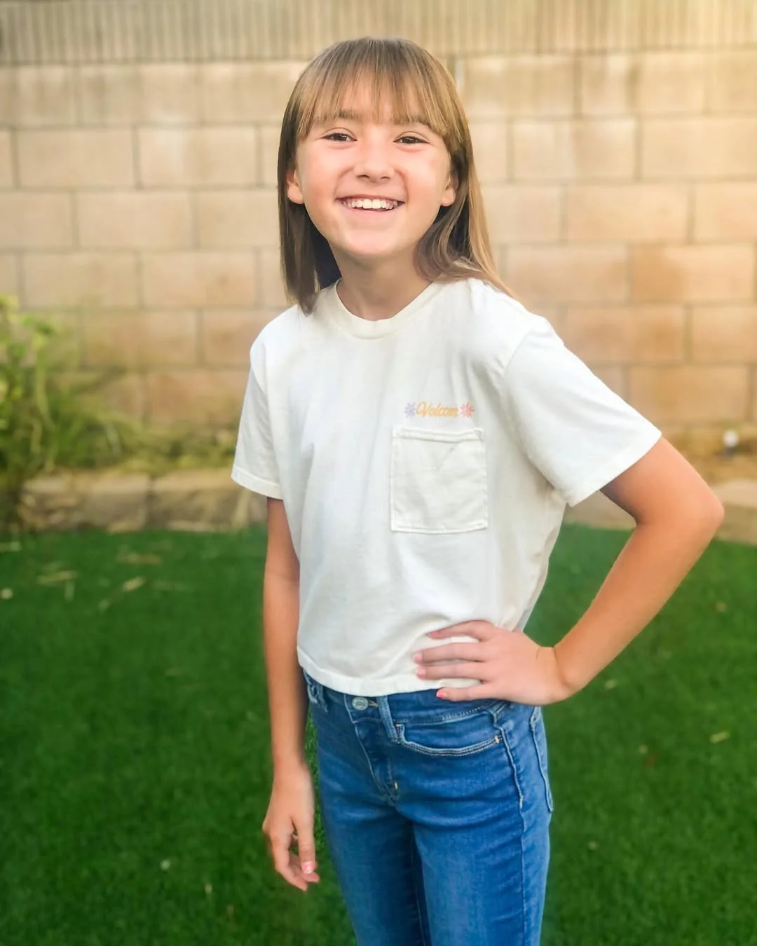 Casual Cropped Tee With Skinny Jeans