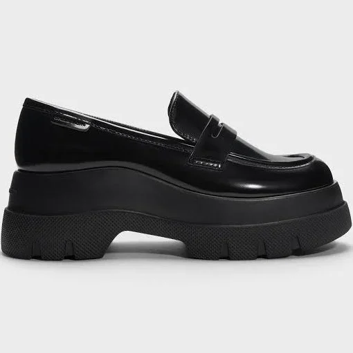 Charles & Keith LEOI Platform Penny Loafers