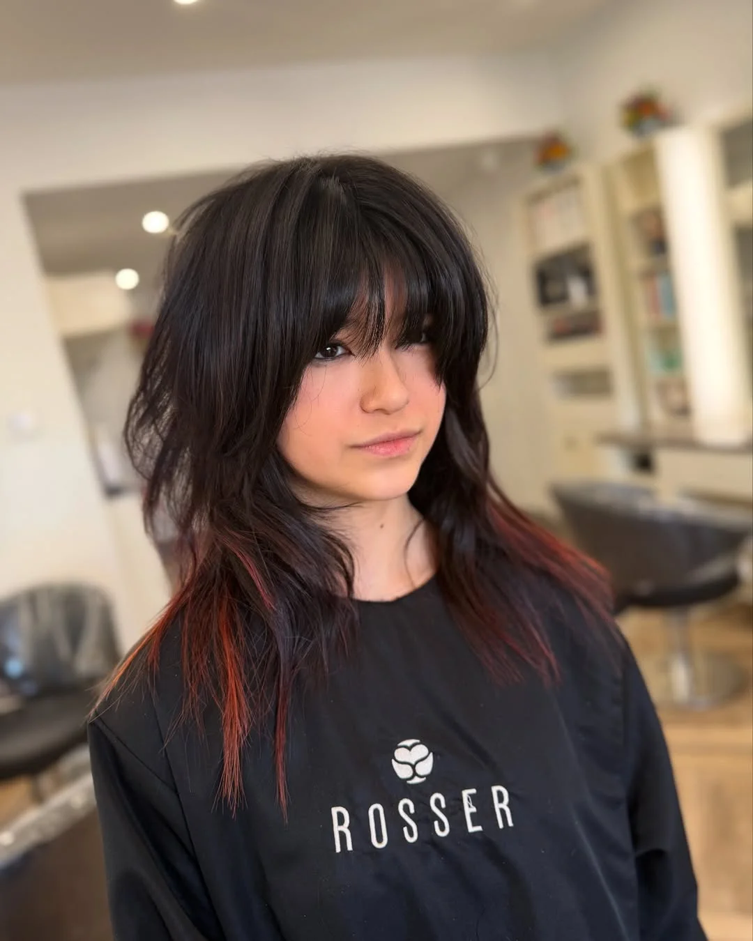 Dark Wolf Cut With Copper Underlights
