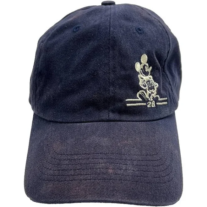 Disney Men's Mickey Mouse Embroidered Twill Baseball Cap