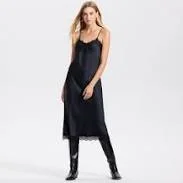 dress A New Day Women's Sleeveless Satin Midi Slip Dress Target $30