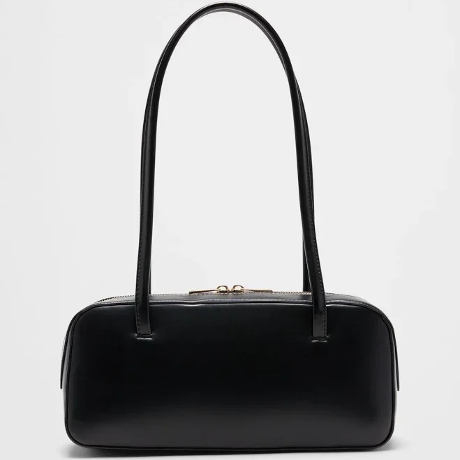 East West Women's Vegan Leather Top Handle Bag