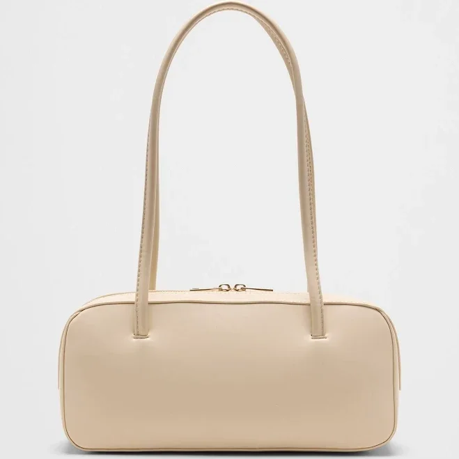 East West Women's Vegan Leather Top Handle Bag