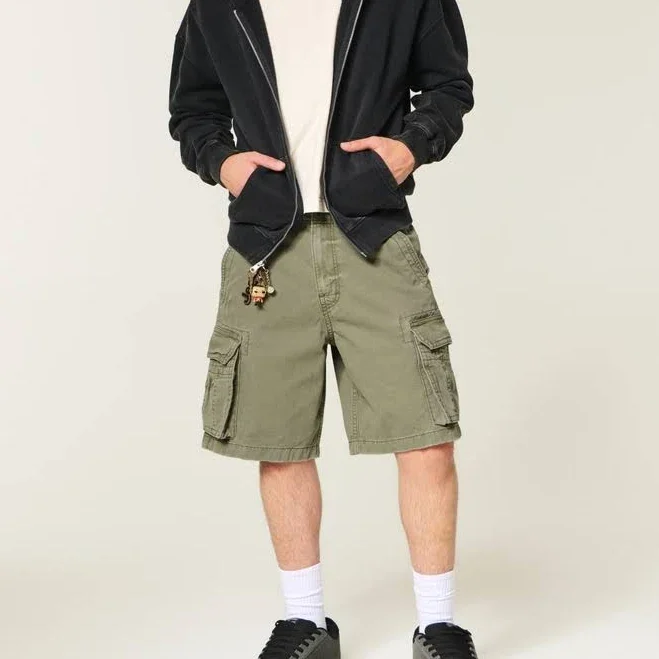 Hollister Men's Baggy Cargo Shorts