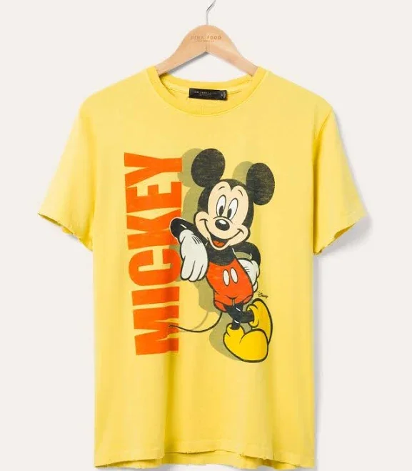 Junk Food Clothing Mickey Mouse Vintage Tee