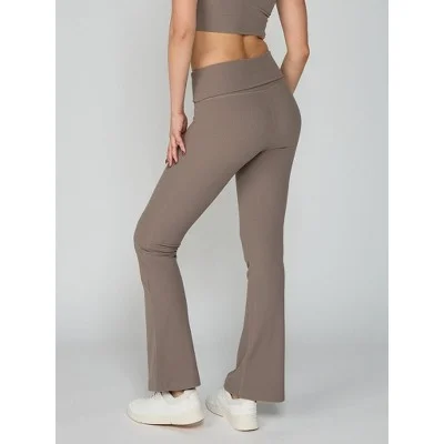 leggings X by Gottex Women's Ribbed Flare Leggings Target $29.99
