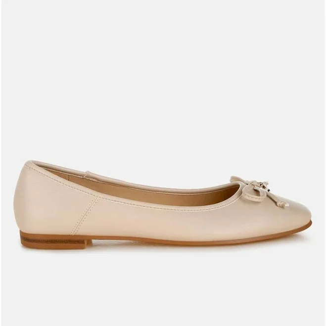 London Rag Women's Enchanted Faux Leather Ballet Flats