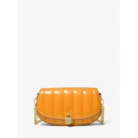 Michael Kors Mila Quilted Patent Crossbody Bag