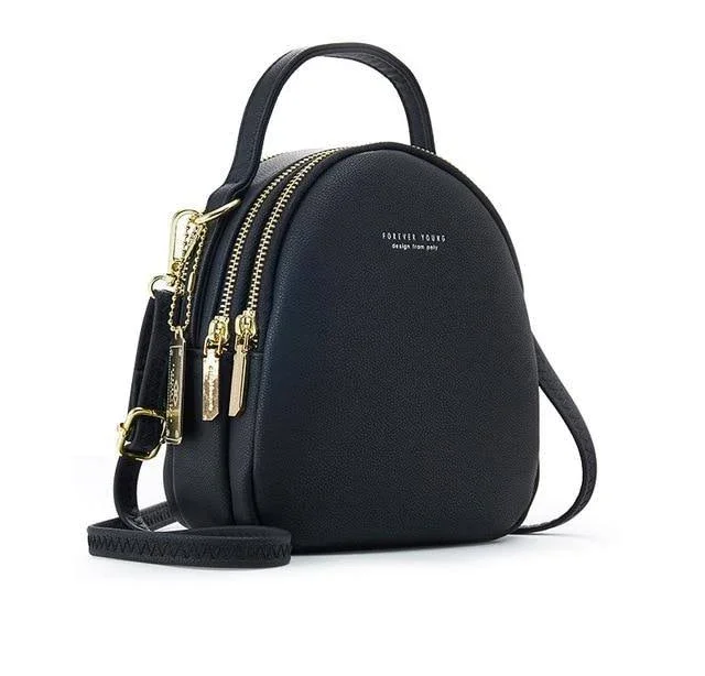 More Than A Backpack Women's Soft Faux-Leather Mini Backpack
