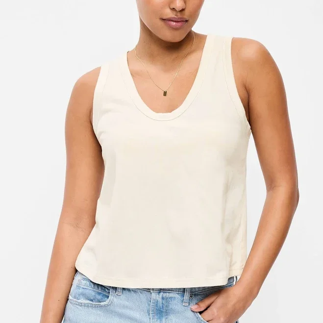 Old Navy Women's Relaxed Scoop-Neck Tank Top