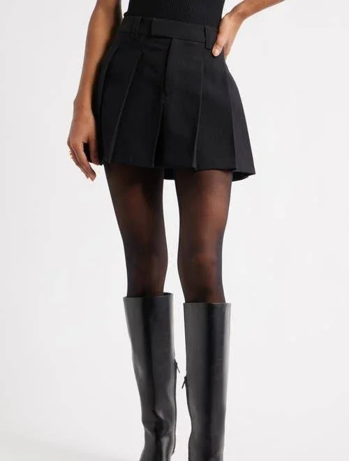 Open Edit The Icon Pleated Miniskirt