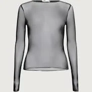outerwear Oak + Fort Mesh Long Sleeve Top Oak and Fort US $19.99