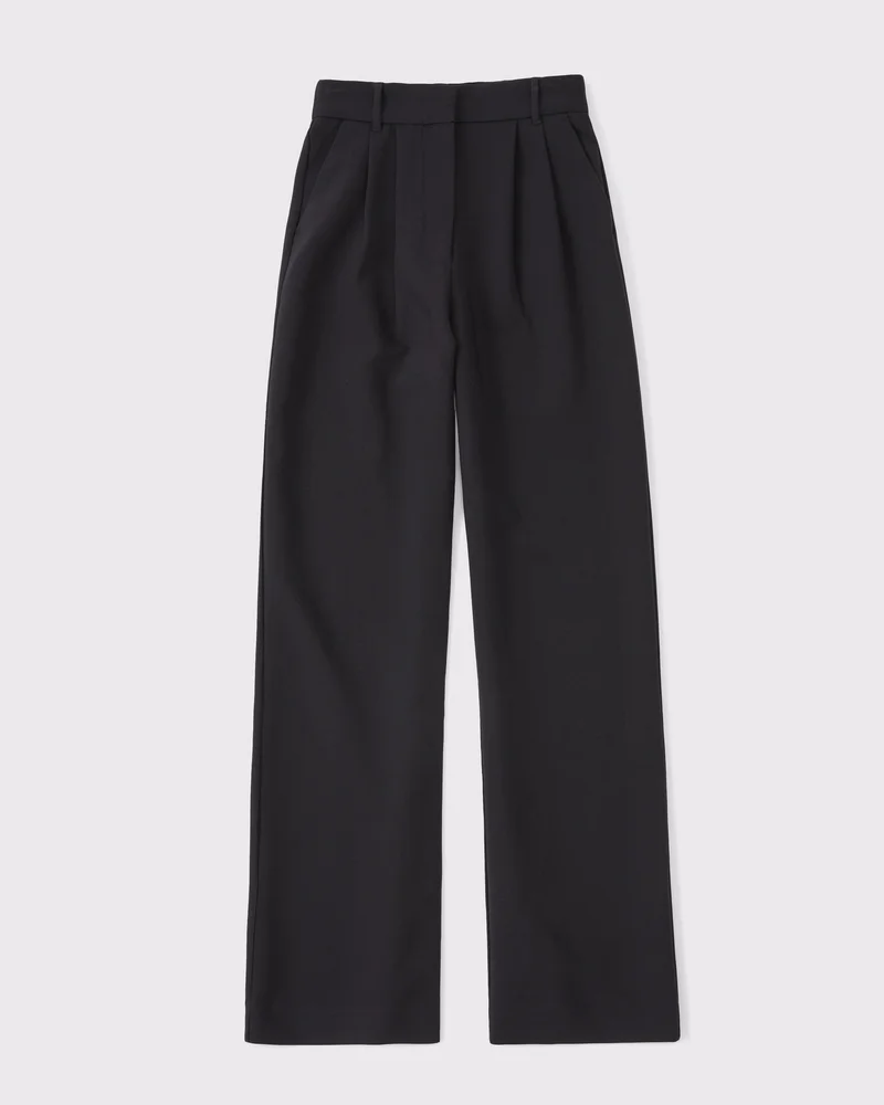 pants Women's Abercrombie & Fitch A&F Sloane Tailored Wide Leg Pant Abercrombie & Fitch $90