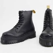 shoes Dr. Martens Women's Jadon Platform Vegan-Leather Boots ASOS $200