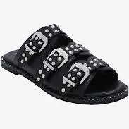 shoes Studded Buckle Sandals Hot Topic $39.9