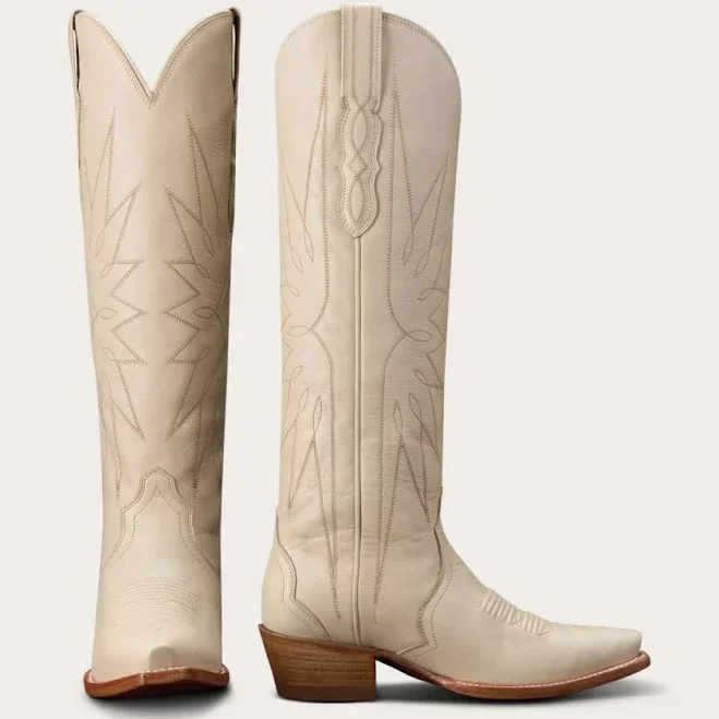 Tecovas Ladies The Loretta Cream Cowhide