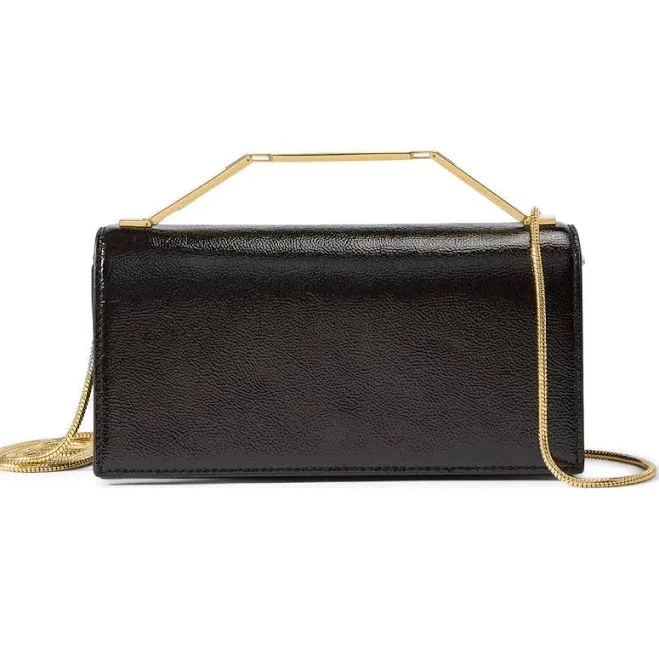 Veronica Beard Barre Patent Leather Clutch