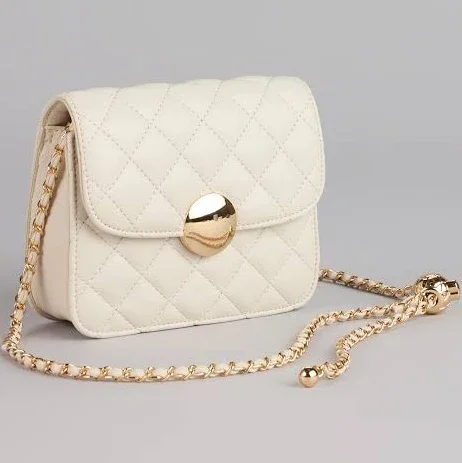 Windsor Polished Quilted Leather Crossbody Bag