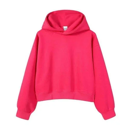 Women's Cropped Heavyweight Hoodie